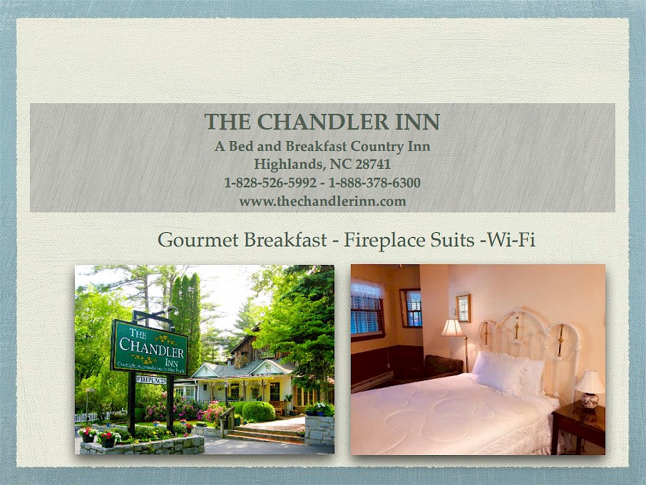 Lodging Highlands NC